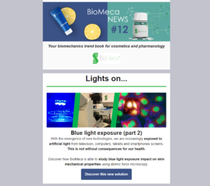 newsletter lumière bleue AFM ISO 9001