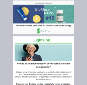 newsletter production of extracellular matrix components